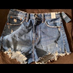 Size 28 Abercrombie & Fitch HighRise Denim Shorts